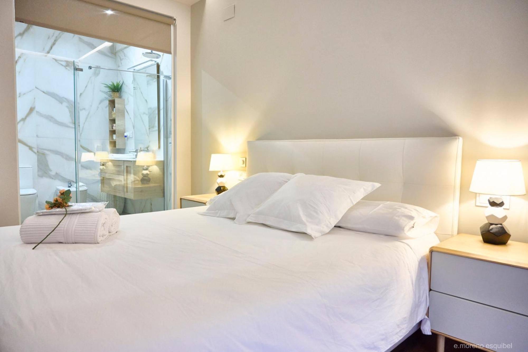 Apartamento Nuevo Lujoso Suites Centro Bilbao Wifi ,Parking Gratis Exterior photo